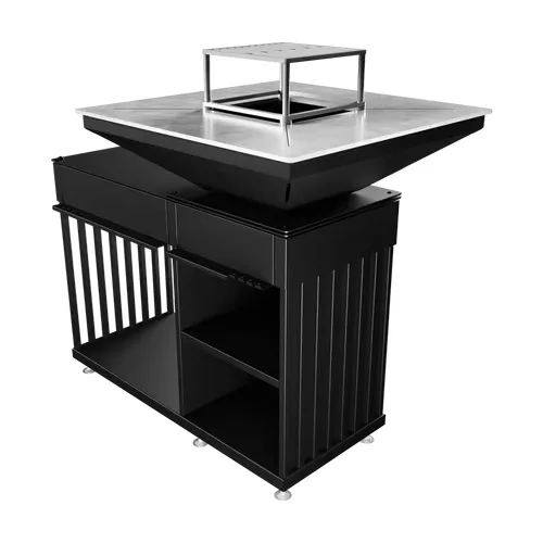 Ohnisko s grilom QUADRUM HORIZONTAL